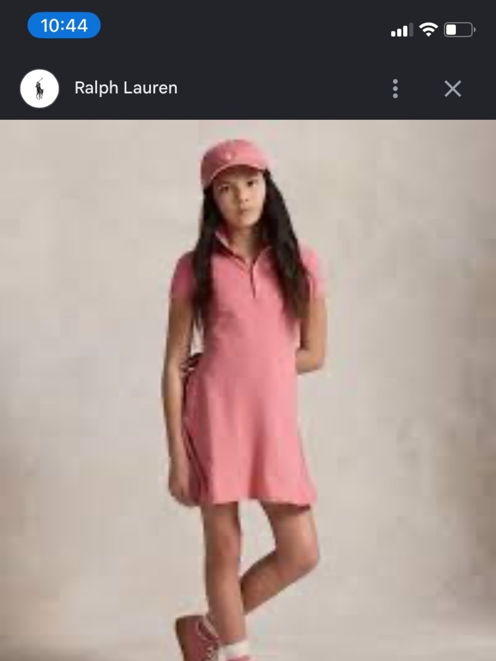 Ralph Lauren womans medium t shirt polo dress size medium never been dried